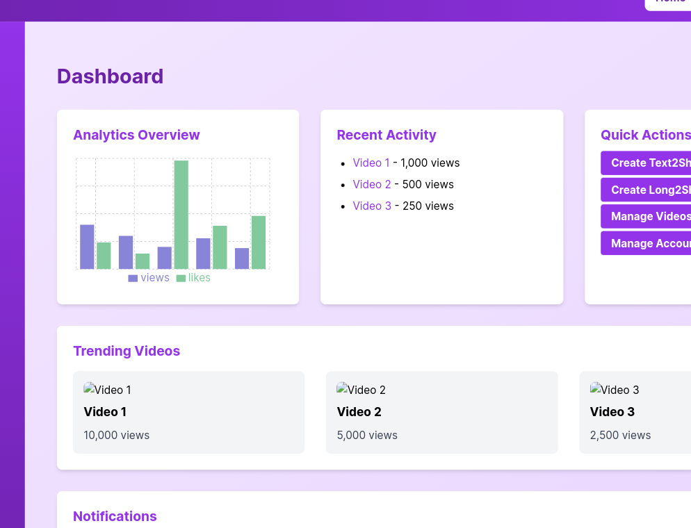 Screenshot of a web application showcasing a modern and intuitive user interface